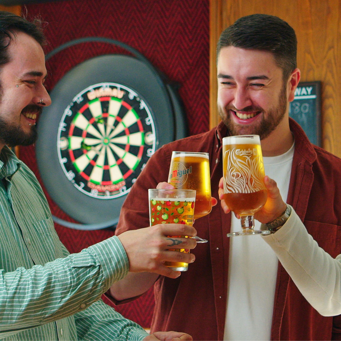 Raise a glass This Father's Day at The Cross Keys in [location]!